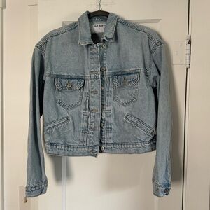 Light Wash Denim Jean Jacket